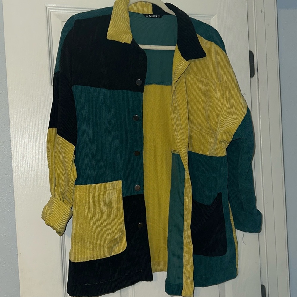 SHEIN colorblock top